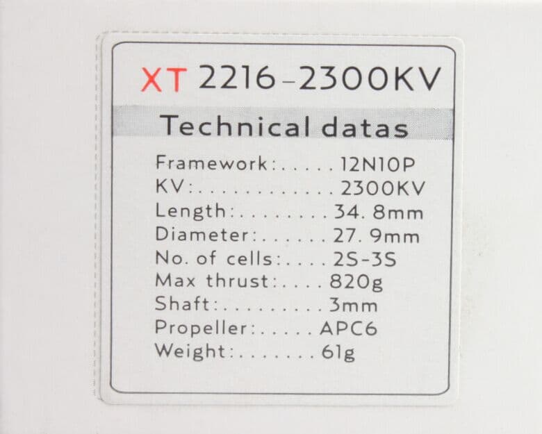 ★EMAX XT2216 910KV-1150KV-1290KV Motor for Aircraft & Multicopter for fpv drones 1
