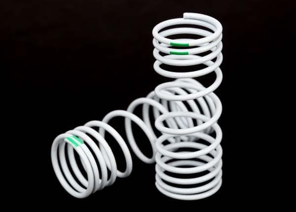 Traxxas 6862 Springs Front -10% Rate Green Slash Stampede (2) for fpv drones