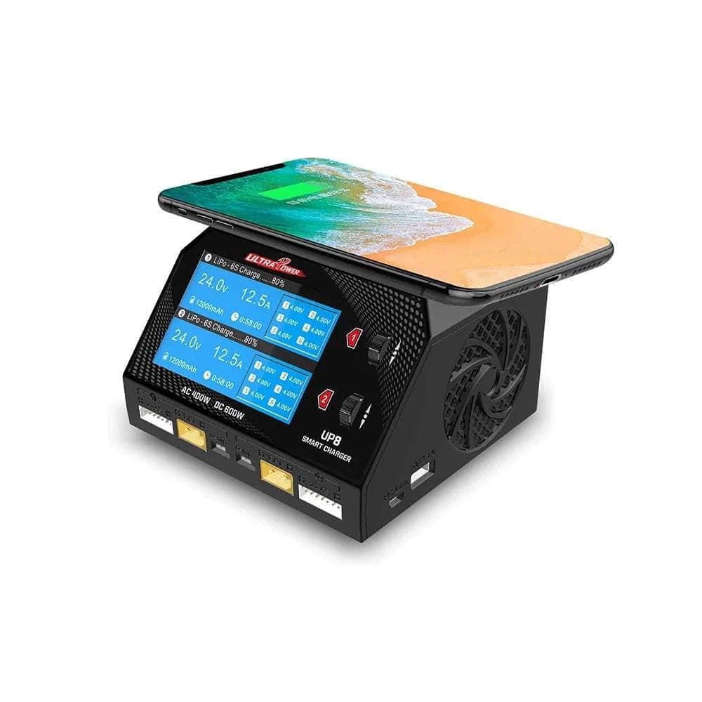 UltraPower UP8 600W 16A 1-6S Dual Channel AC/DC Smart Charger for fpv drones 1