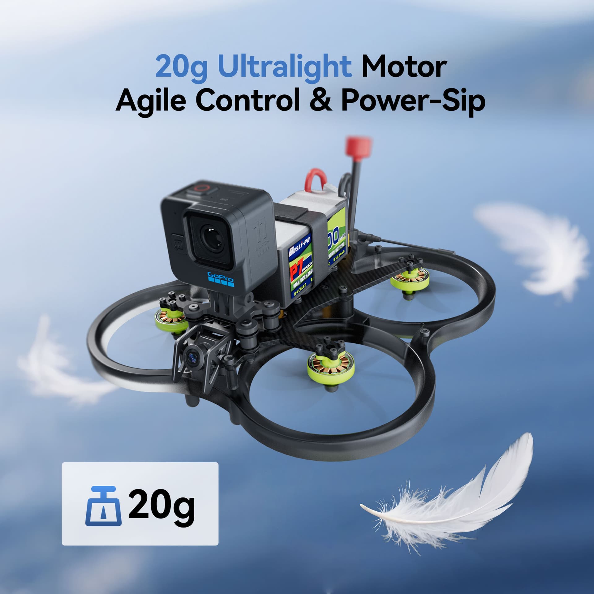 MEPS NEON 2203.5 Drone Motor for 5 inch FPV Drone Long Range 1500KV/3550KV for fpv drones 1