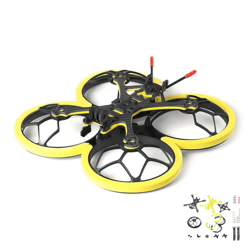 HGLRC Veyron35CR 3.5" Pusher Cinewhoop Frame Kit - 8.5 for fpv drones 1