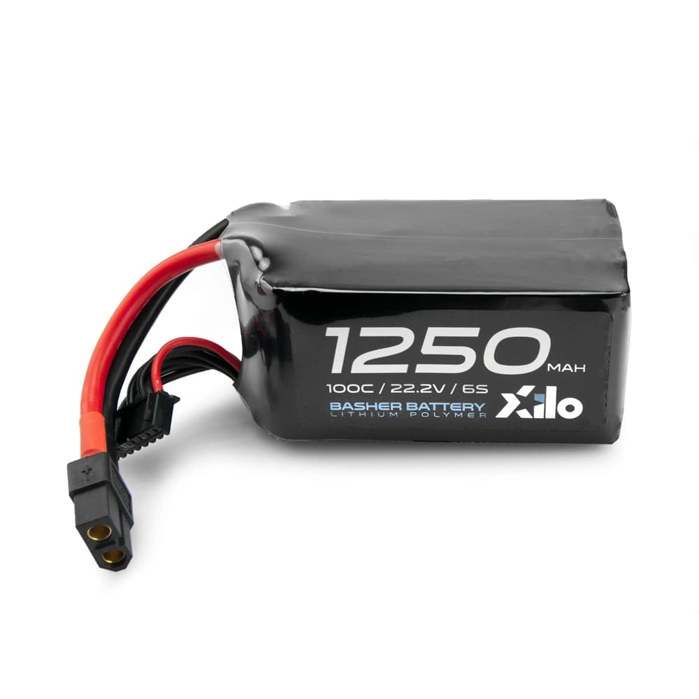 XILO 1250mAh 6S 100c Basher LiPo Battery XT60 - 1.75 for fpv drones 2