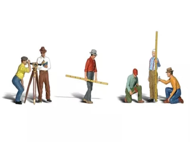 Woodland Scenics A2741 HO Scale Surveyors for fpv drones