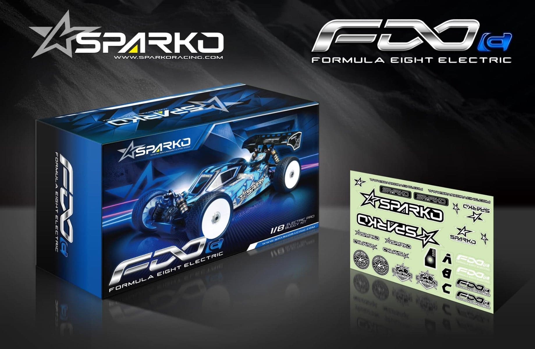 Sparko F8 Electric 1/8 Pro Buggy Kit F8E for fpv drones 1