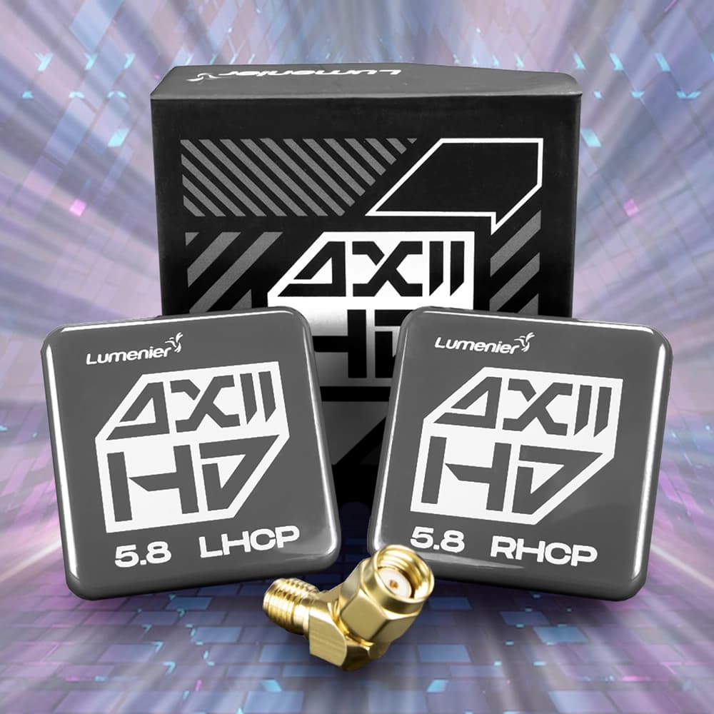 Lumenier AXII Patch HD 5.8GHz Antenna  - RHCP - 2 - Gray for fpv drones 9