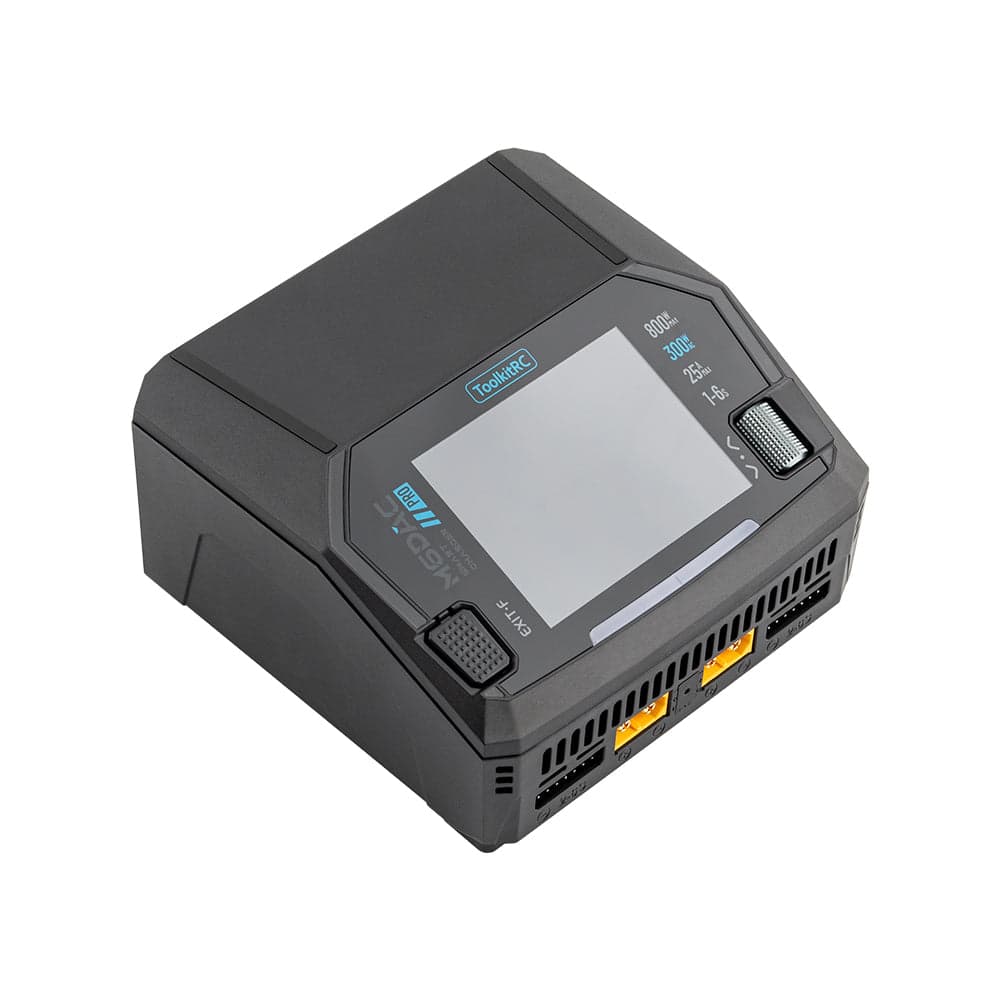 ToolkitRC M6DAC Pro 1-6S AC 300W DC 800W 16Ax2 Battery Charger - XT60 for fpv drones 1