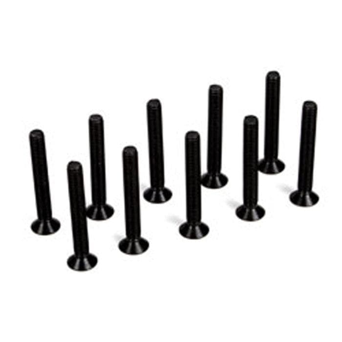 Vaterra VTR235193 M4 x 30mm Flat Head Full Thread Screw (10) for fpv drones