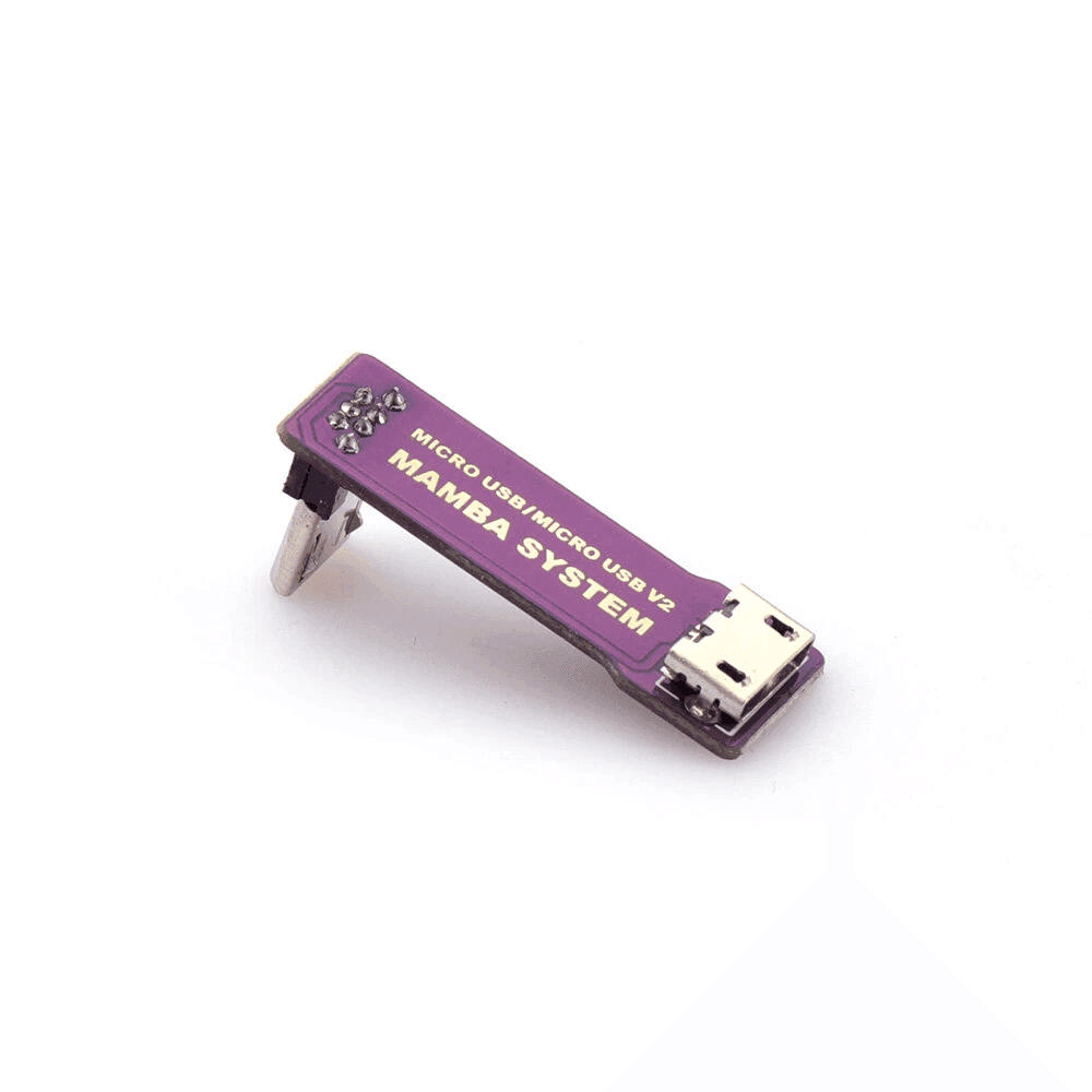 Diatone L shape USB Adaptor V2 - Micro USB to Micro USB for fpv drones 1