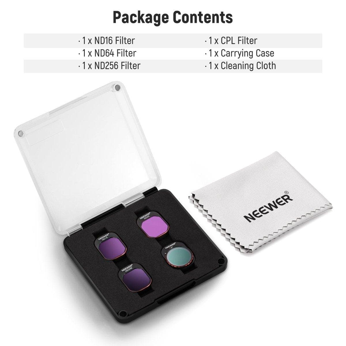 ND & CPL Filters Set for DJI Mini 4 Pro (4 Pack) for fpv drones 8