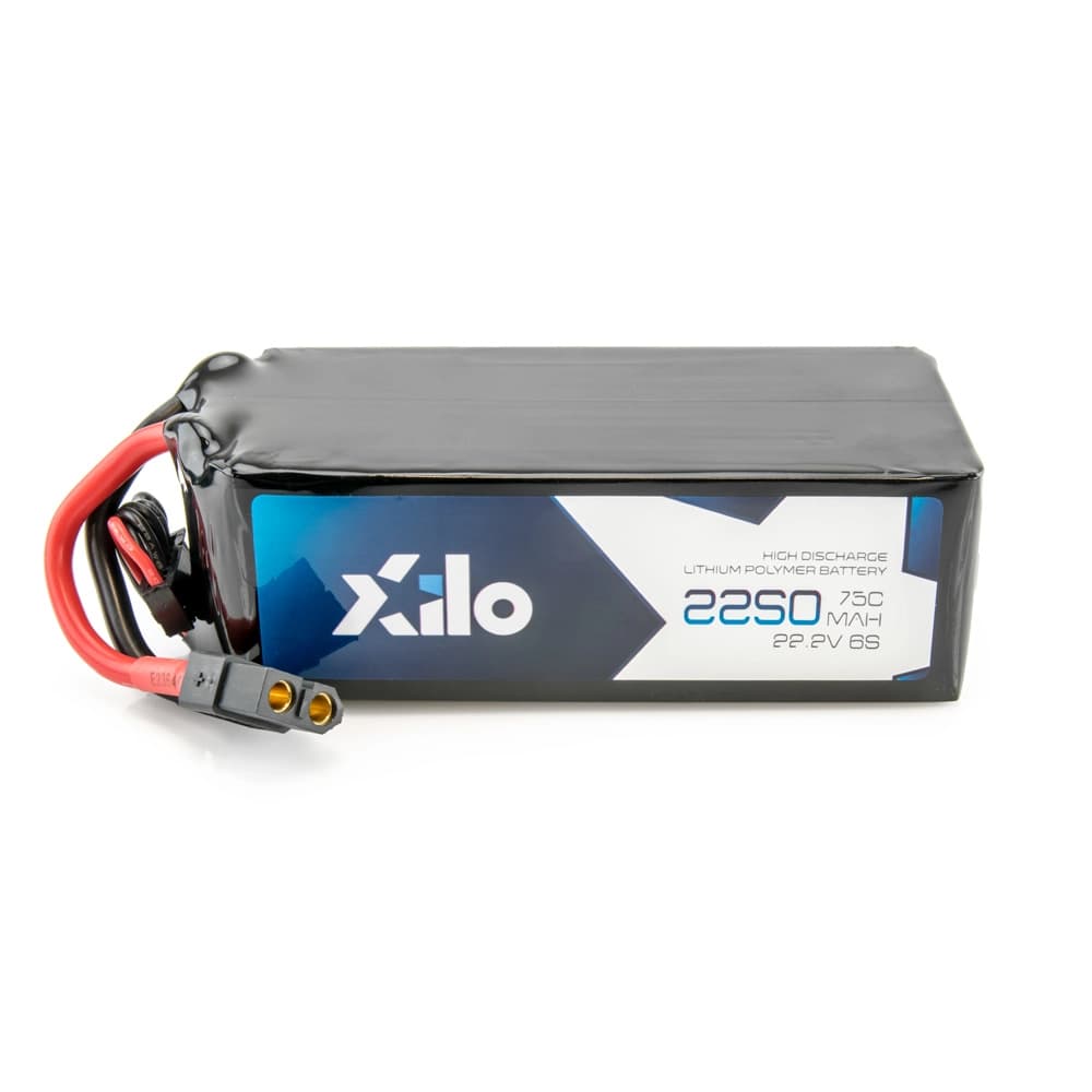 XILO 2250mAh 6s 75c Lipo Battery - 22.2 Volt (6 Cell) for fpv drones 3