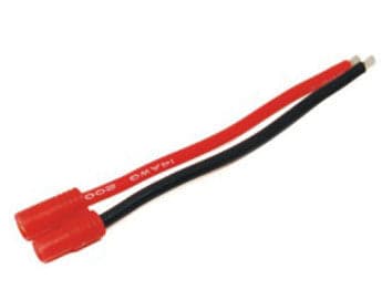 EMAX ★M001 3.5mm female connector with 14AWG silicone wire L=10CM for fpv drones