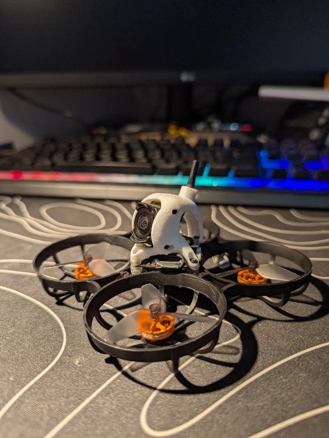 Gundys' Flywoo Wide Angle Lens Whoop Canopy V2 - 5°-25° Adjustability for fpv drones
