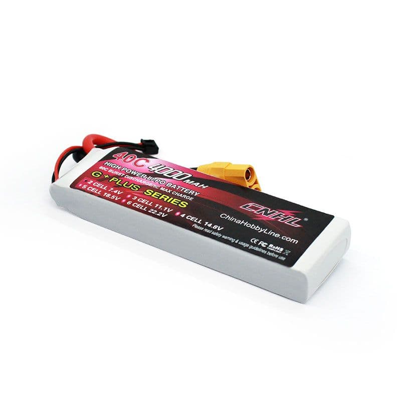 CNHL 4000mAh 7.4V 40C Lipo Battery for Airplane Heli Jet Edf XT90 [DG] for fpv drones 1