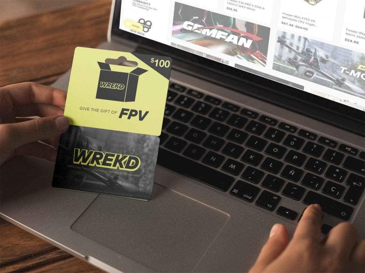 WREKD® Digital Gift Card - Choose Amount for fpv drones 1