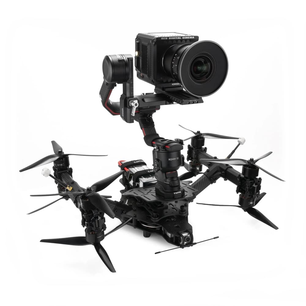 Lumenier QAV-PRO Lifter 9" Cinequads Edition w/ DJI FPV Air Unit - RTF - 1050kv - Black for fpv drones 10