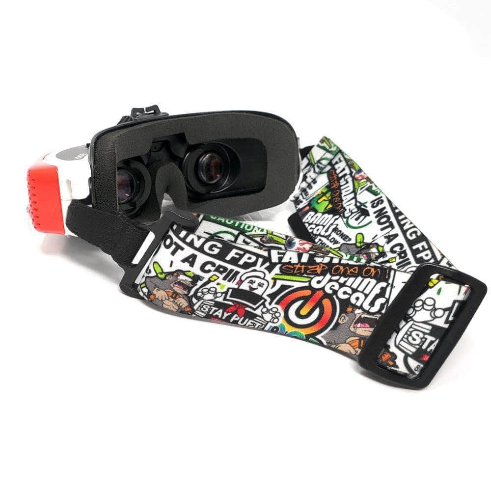 FatStraps 2" FPV Goggle Strap for Fatshark/Skyzone - Choose Style for fpv drones