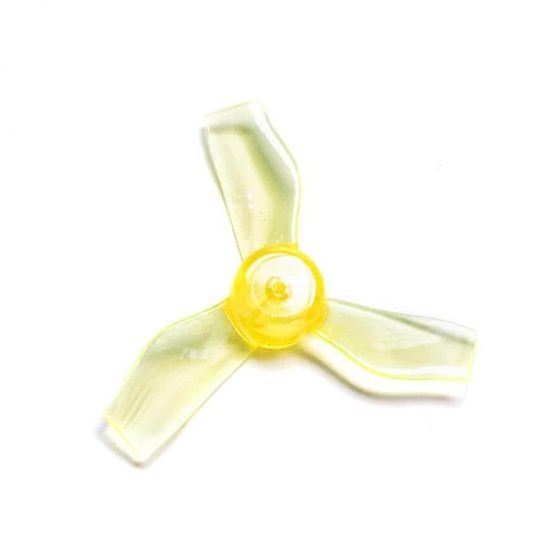 Gemfan 31mm 1219-3 / 1.2" Tri-Blade Micro/Whoop FPV Drone Props for 1mm Shaft (8 Pack) - Choose Color for fpv drones 25