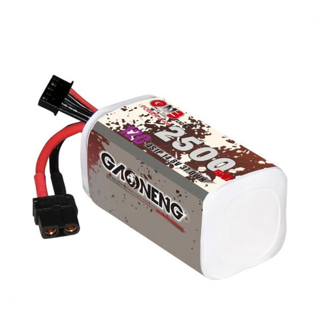 GNB 2500mAh 4S1P 12C Liion battery for fpv drones