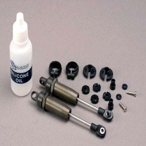 Traxxas 4760 Hard-Coated Shocks Long (2) Slash Stampede Rally Bandit for fpv drones
