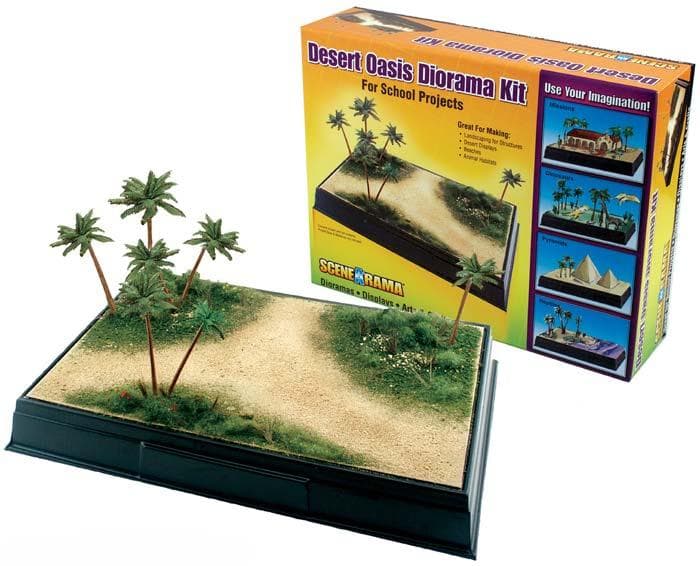 Woodland Scenics SP4112 N/HO Desert Oasis Diorama Train Scenery for fpv drones