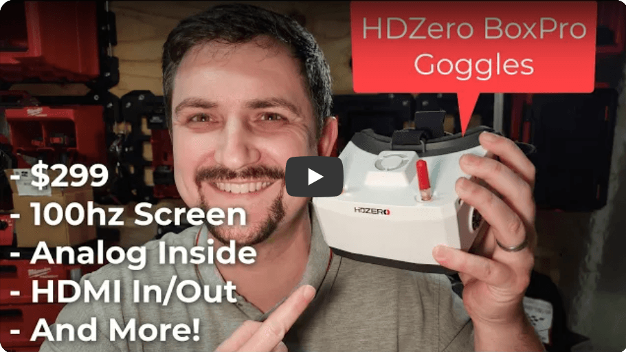 HDZero BoxPro Goggle for fpv drones 1