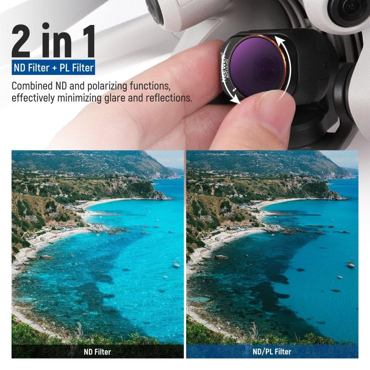 DJI Mini 4 Pro ND & CPL & Effect Filter Set (16pcs) for fpv drones 8
