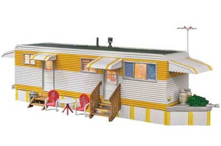 Woodland Scenics BR5062 HO Scale Sunny Days Trailer Built-&-Ready Structure for fpv drones