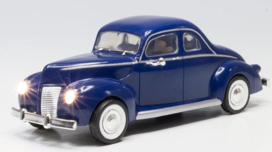 Woodland Scenics  JP5978 O Scale 20mA Blue Coupe Vehicle for fpv drones