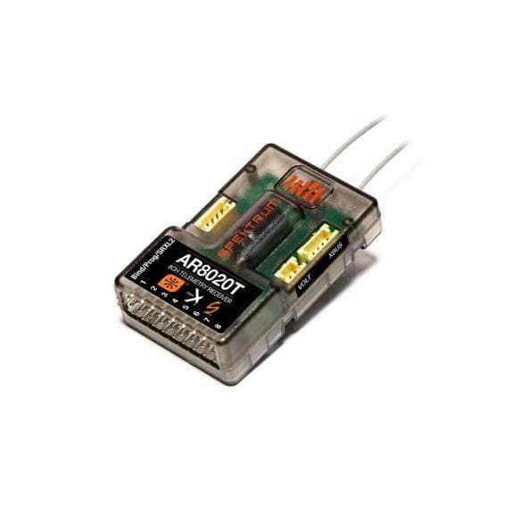 Spektrum SPMAR8020T AR8020T DSMX 8-Channel Telemetry Receiver for fpv drones