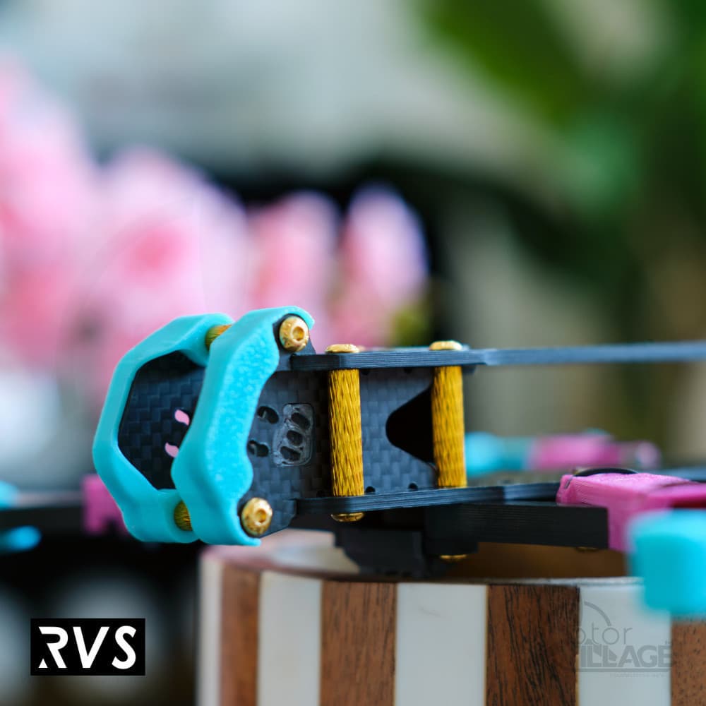 RVS ISO Top Plate - Camera Cage Style (PCTG) for fpv drones 5