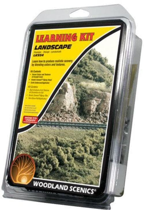 Woodland Scenics LK954 N/HO Landscaping Learning Kit Train Scenery for fpv drones