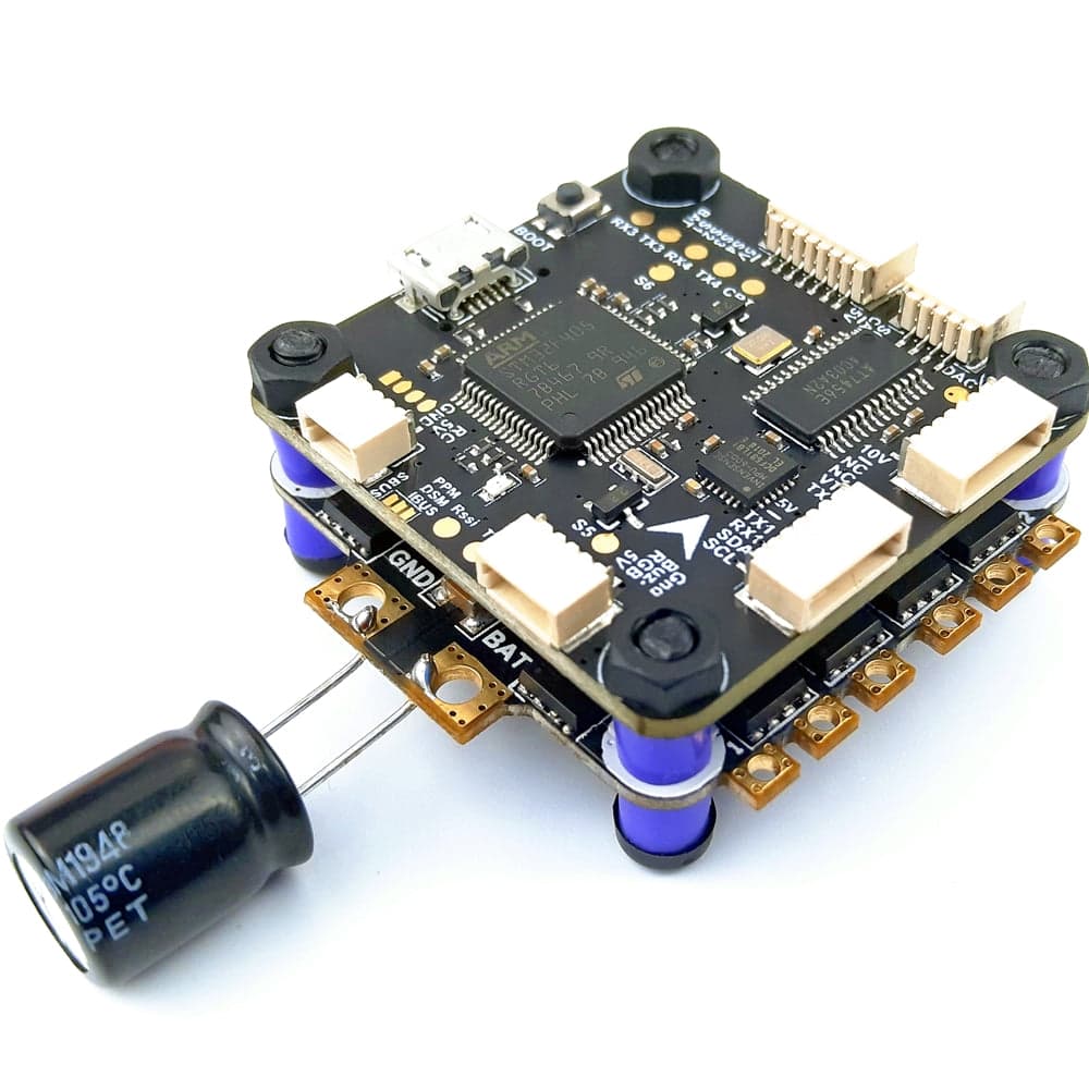DarwinFPV Betaflight F4 FC 50A 2-6S BLHeli_S 4in1 Dshot600 ESC Stack- 30x30mm for fpv drones 1