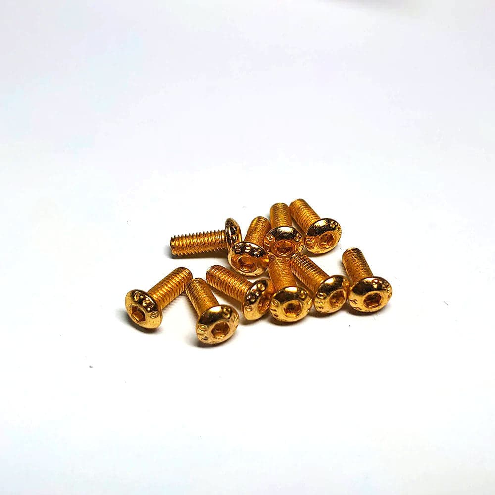 YFS Steel hex button screw (Titanium coated) M3 for fpv drones 3