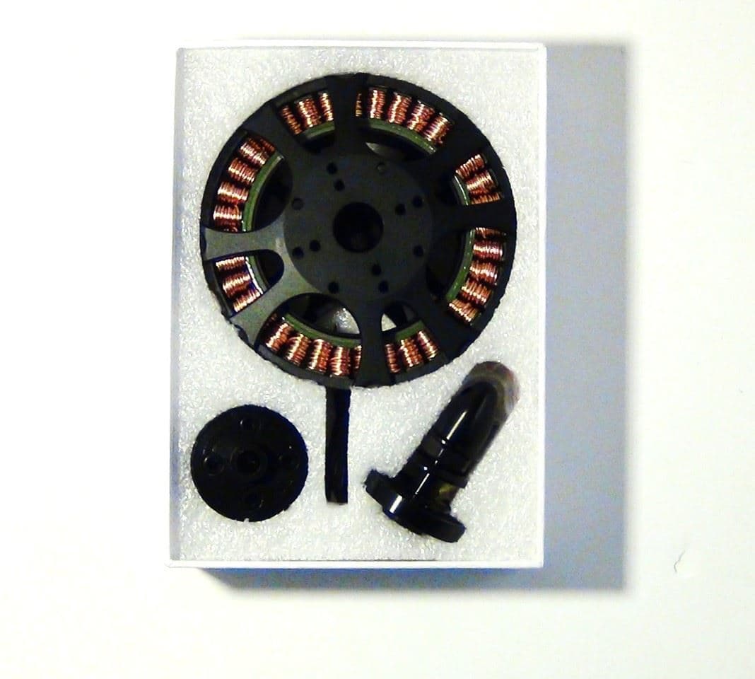 BE8108-16-100kv Motor for heavy lift drones or gimbals for fpv drones 9