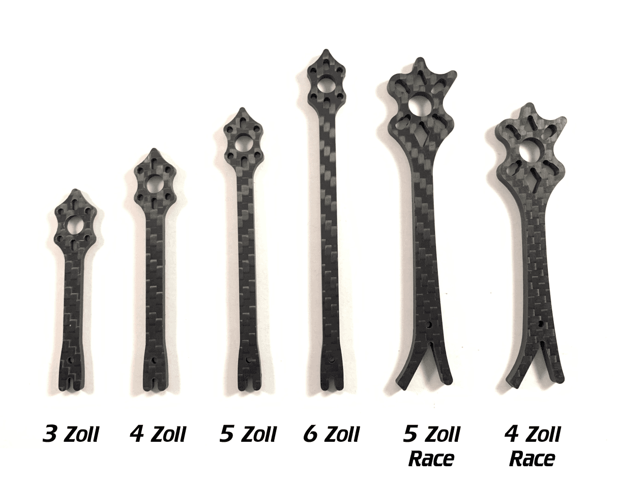 Druckbär Ultralight 4 Replacement Spare Arms (Set of 2) for fpv drones