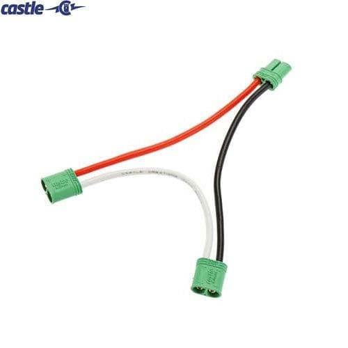 Castle Creations Series Wire Harness/Polarized Castle Connectors 4mm 011-0086-00 for fpv drones