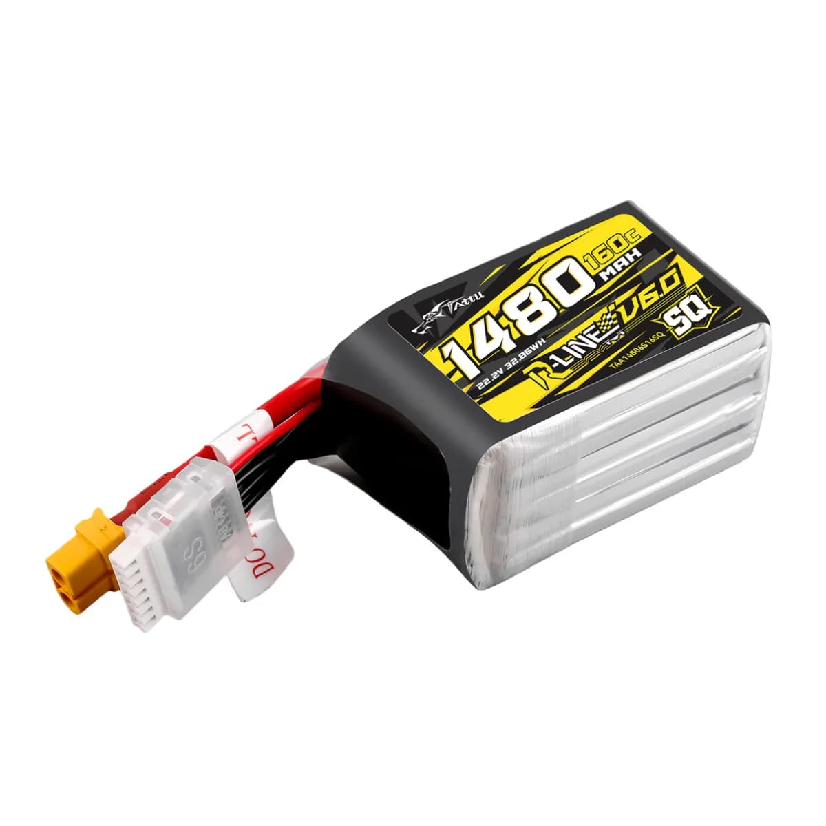 Tattu R-Line LiPo Akku 6S 1450 mAh 160C V6 SQ for fpv drones 1