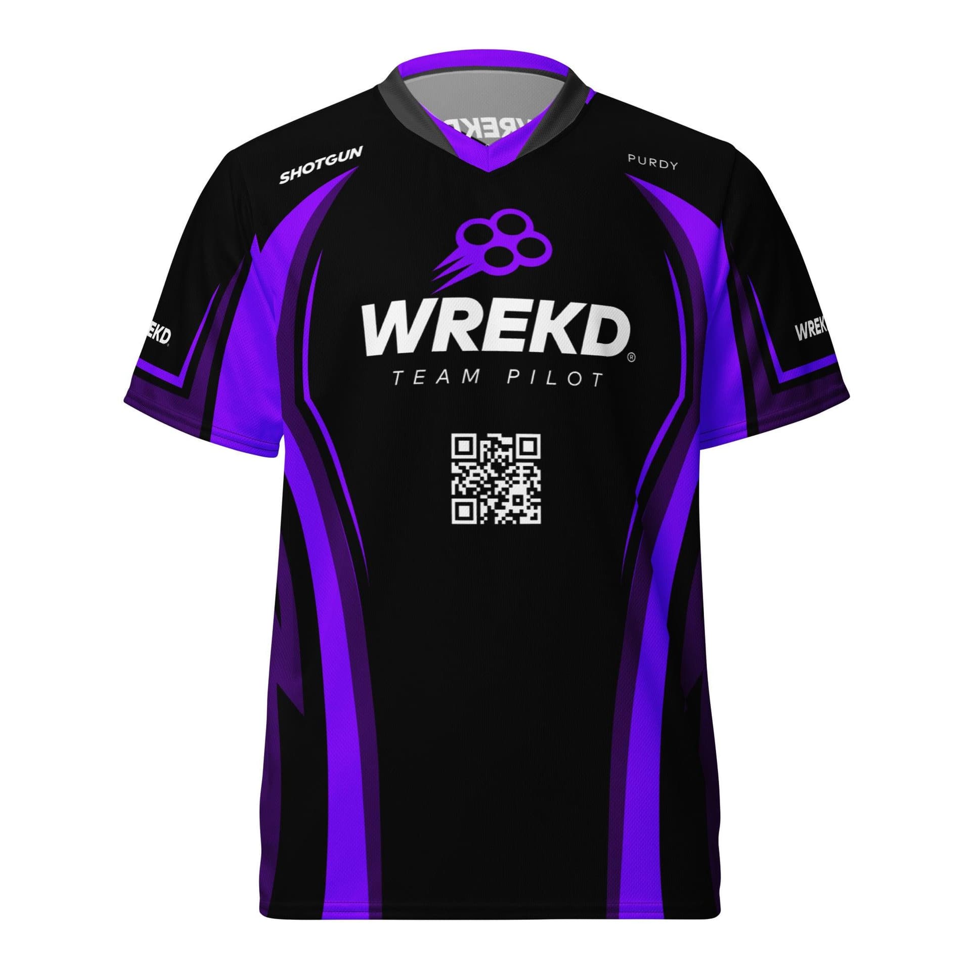 2024 Team Pilot Jersey - WREKD / SHOTGUN for fpv drones