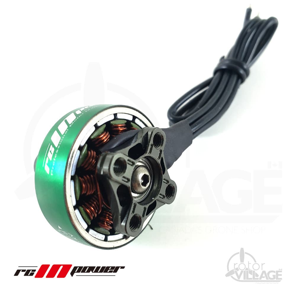 RCINPOWER Wasp Major 22.6-6.5 Motor - Candy Apple Green for fpv drones 4