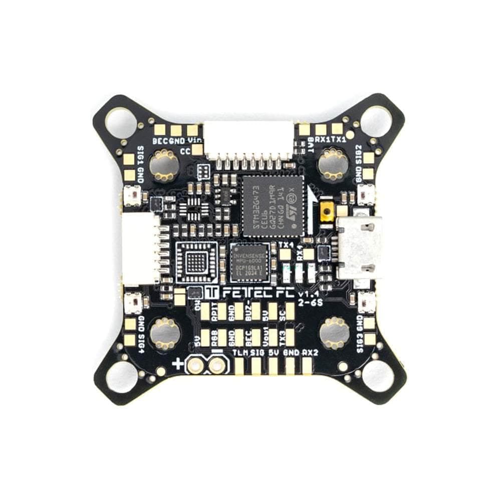 FETtec KISS G4-N V1.7 2-6S 30x30 / 20x20 Flight Controller for fpv drones