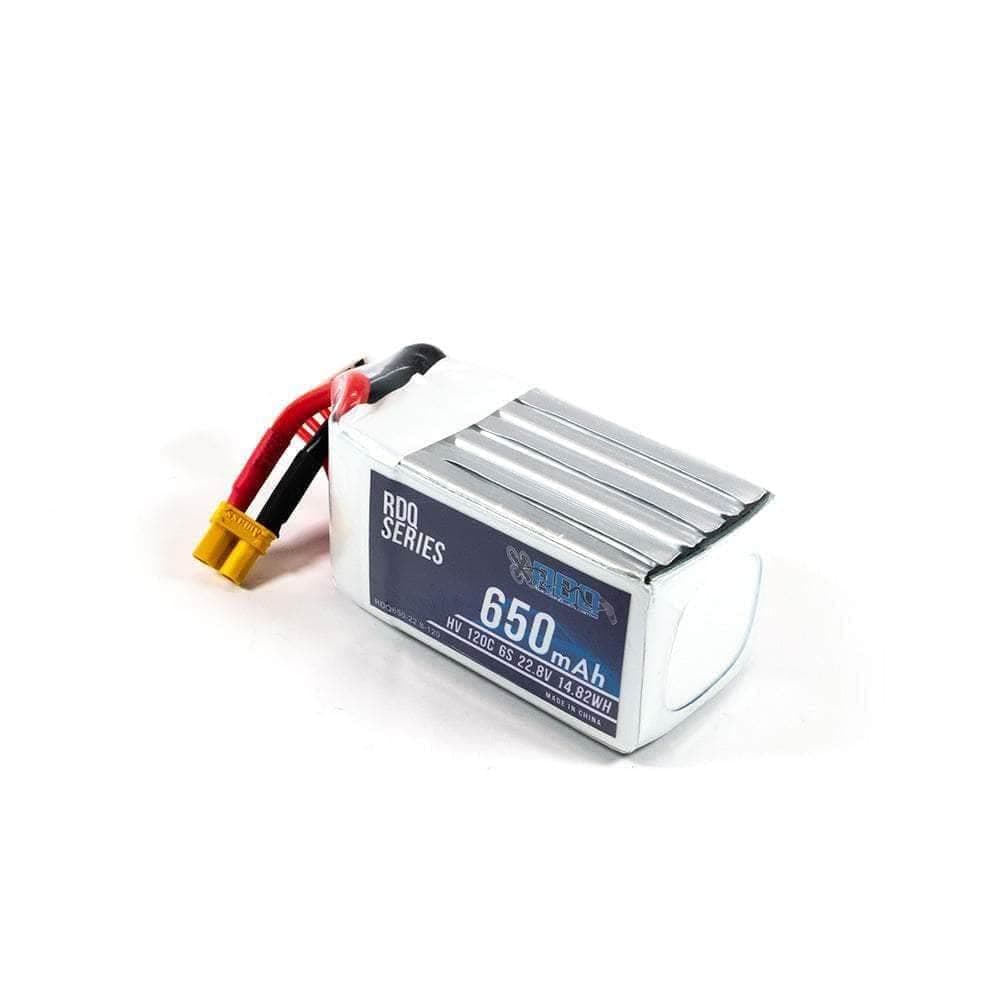 RDQ Series 22.8V 6S 650mAh 120C LiHV Micro Battery - XT30 for fpv drones 1