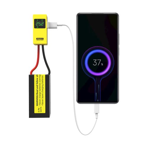 Adaptador SpeedyBee 3 + 6A USB-A a USB-C Cable de carga súper rápida for fpv drones 4