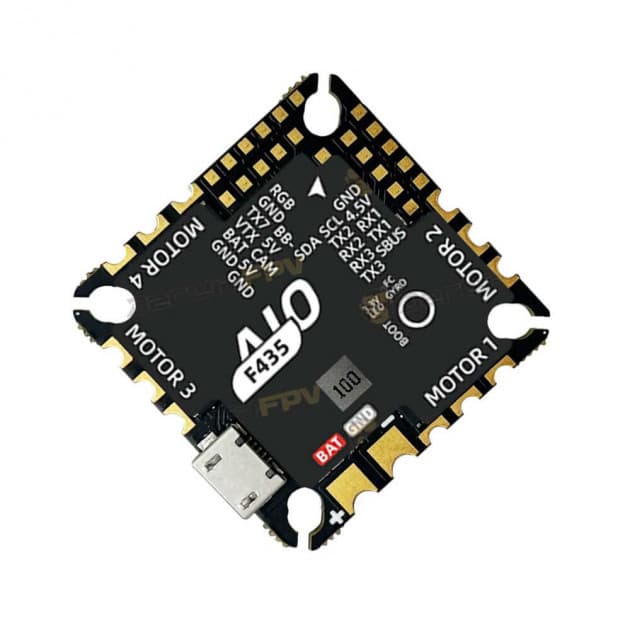 DarwinFPV F435 45A AM32 board for FPV drones