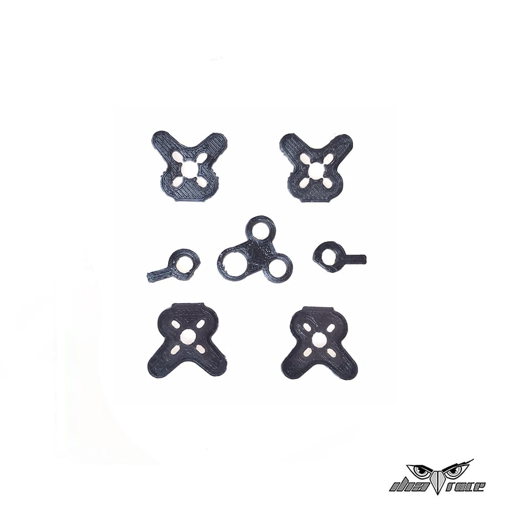 IHA-Race Juego de piezas 3D de repuesto para el One Mini X2 for fpv drones 3