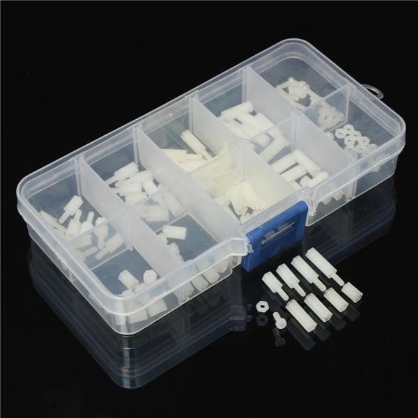 PhaserFPV M2 Nylon White Standoff Kit 280pcs for fpv drones