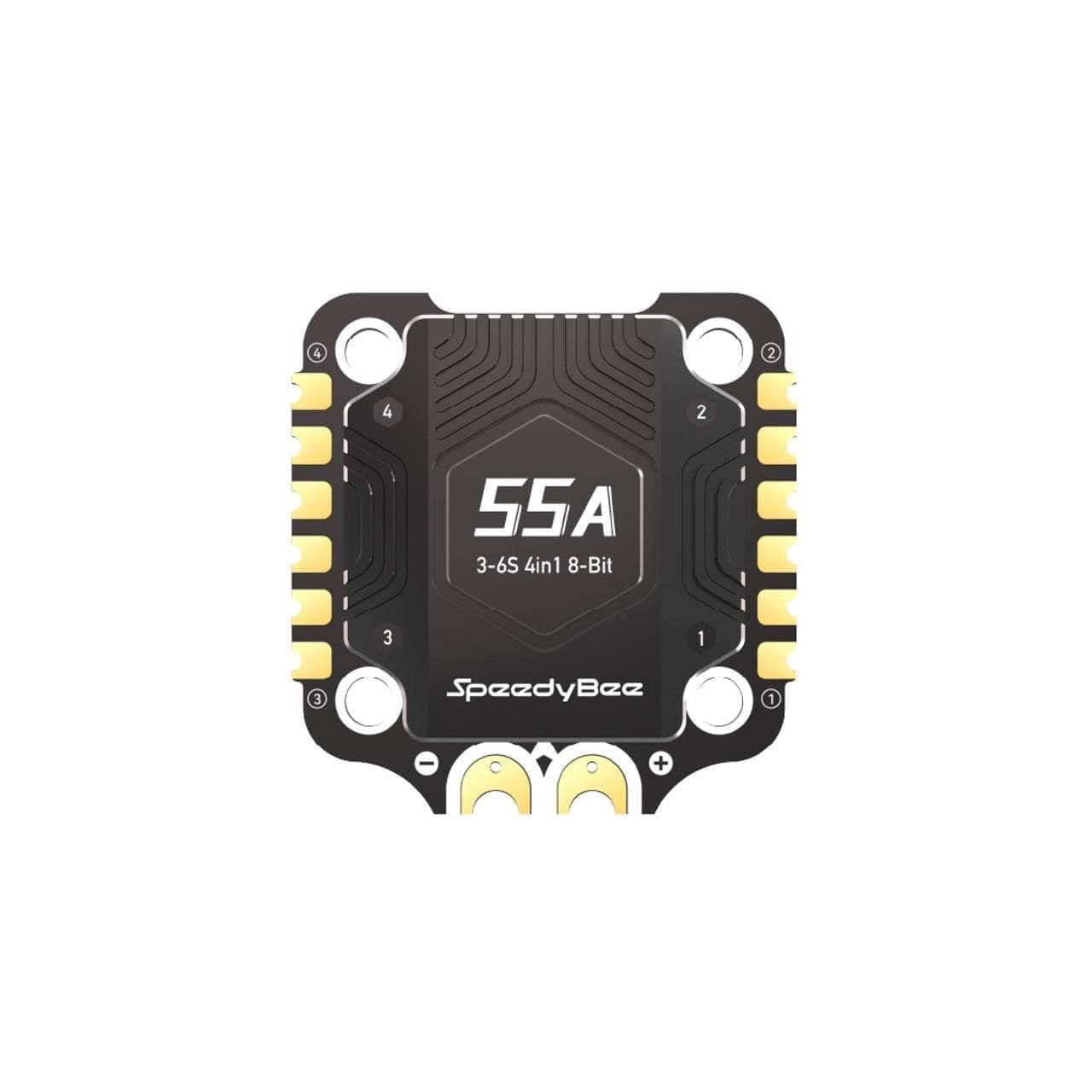 SpeedyBee F405 V4 BLS 3-6S 30x30 Stack/Combo (F405 FC / 8Bit 55A 4in1 ESC) for fpv drones 4
