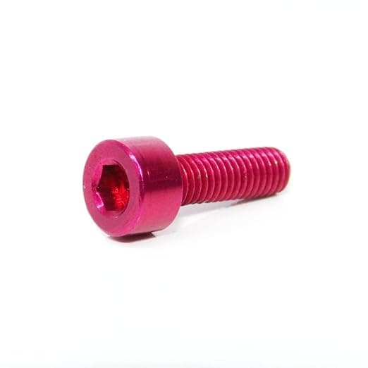 10pc M3X6 7075 Allen Key/Hex Cap Head Bolt Coloured Aluminium Pack for fpv drones 5