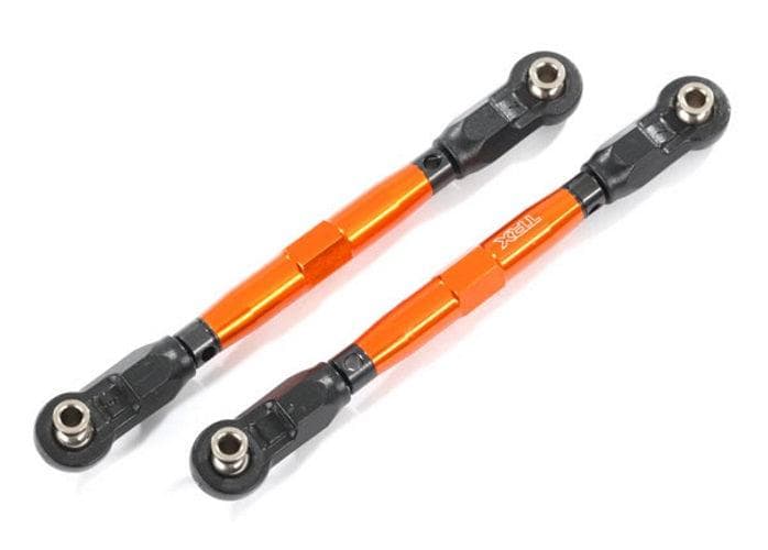 Traxxas 8948A Toe links Front (Tubes Orange-Anodized) 7075-T6 Maxx for fpv drones