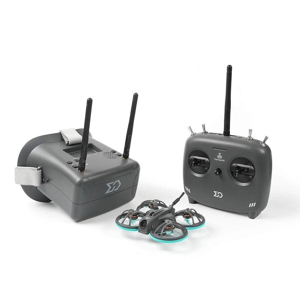 Sub250 RTF Whoopfly16 Ready to Fly ELRS 2.4GHz Analog Kit  w/ Goggles, Radio Transmitter, Case & Drone for fpv drones 3