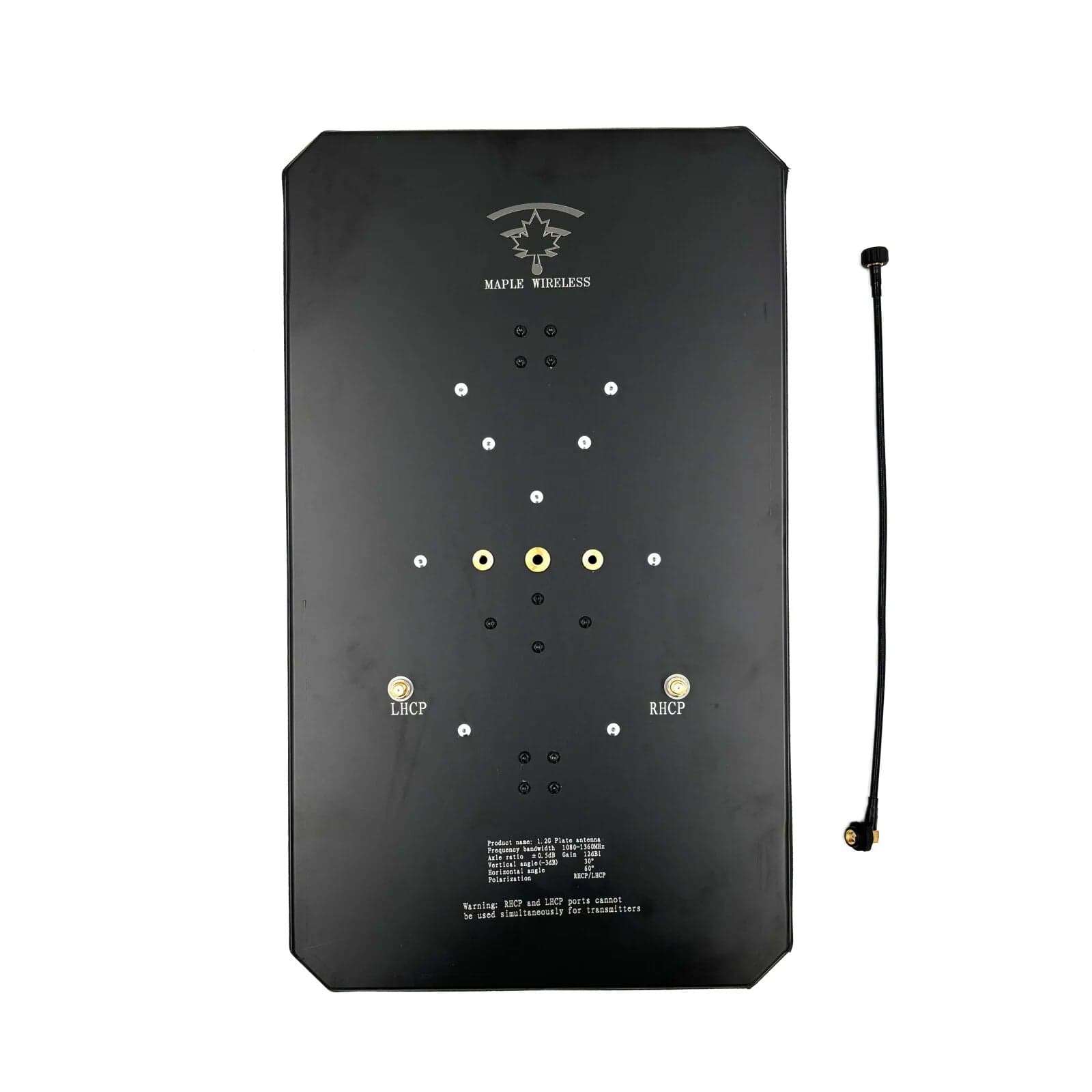 Maple Wireless 1.2GHz 12dBi Directional Patch Antenna for fpv drones 5